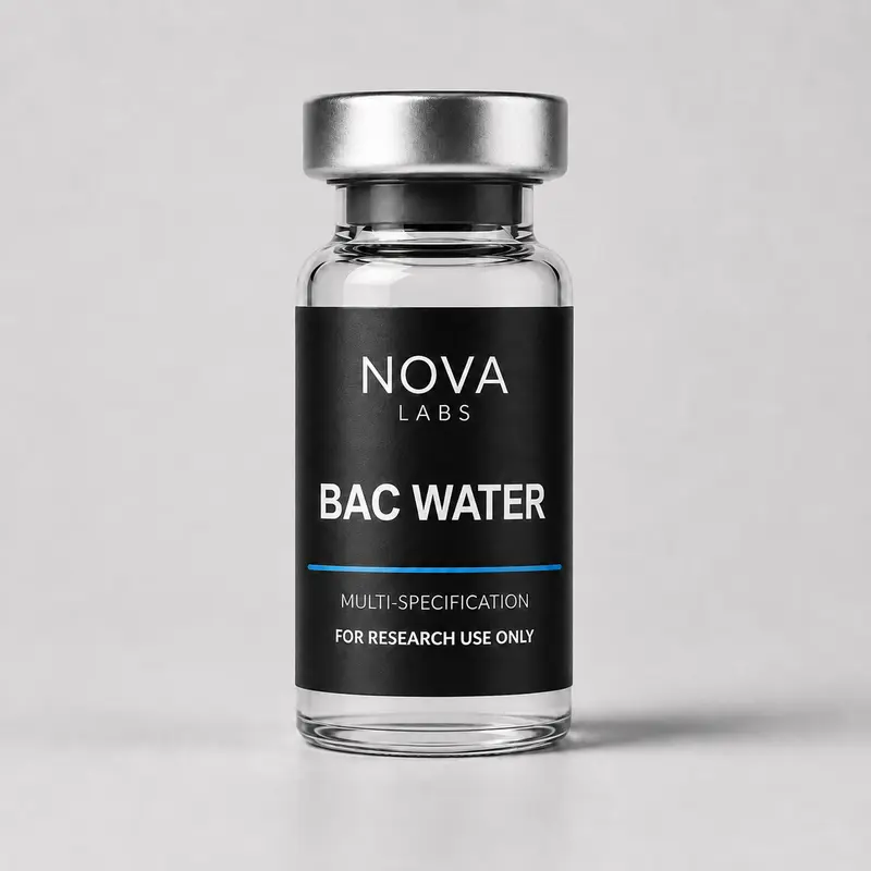 BAC Water NOVA Labs research vial