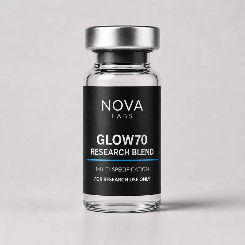 GLOW70 Research Blend NOVA Labs research vial