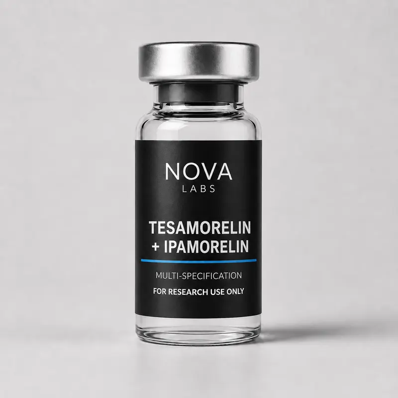 Tesamorelin + Ipamorelin NOVA Labs research vial